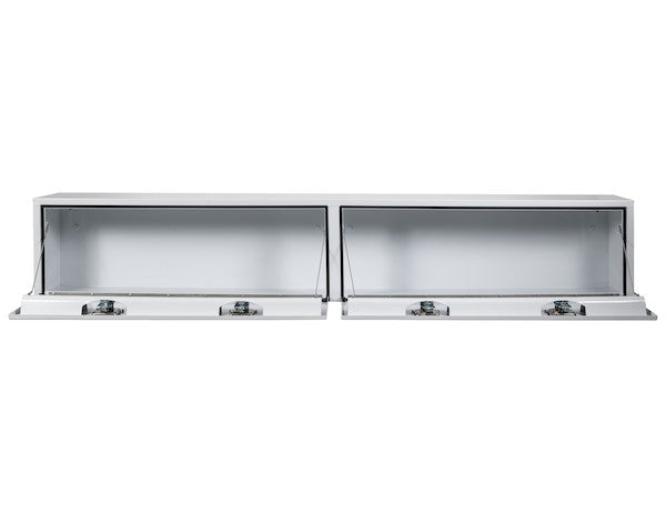 Buyers Products 18x16x96-in White Steel Topsider Truck Box - 1702920