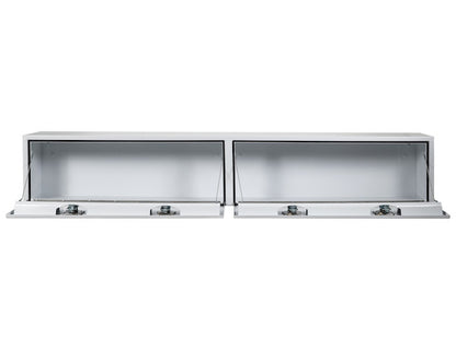 Buyers Products 18x16x96-in White Steel Topsider Truck Box - 1702920