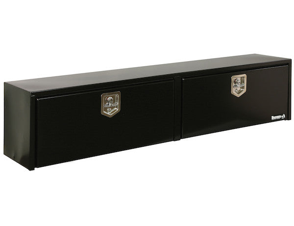 Buyers Products 88-in x 16-in x 13-in Black Steel Topsider Truck Box - 1702950
