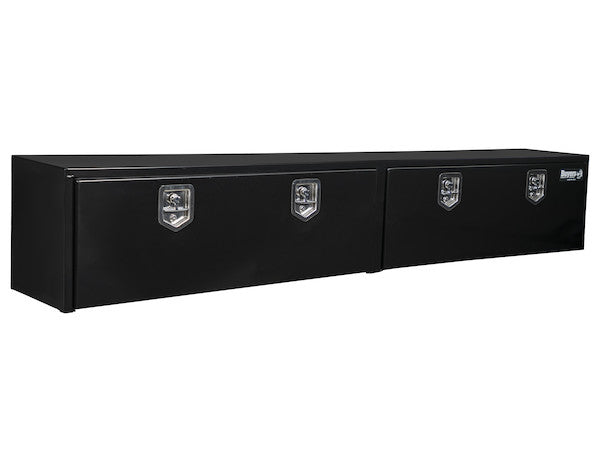 Buyers Products 96-in x 16-in x 13-in Black Steel Topsider Truck Box - 1702960