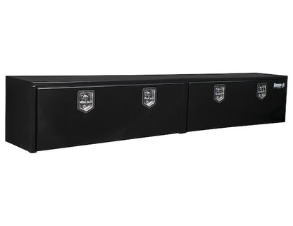 Buyers Products 96-in x 16-in x 13-in Black Steel Topsider Truck Box - 1702960