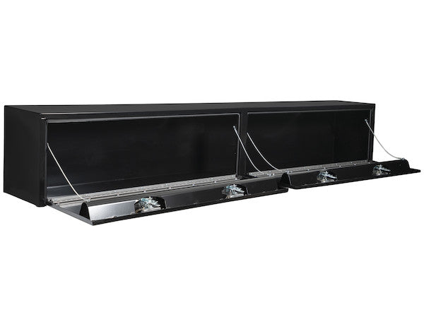 Buyers Products 96-in x 16-in x 13-in Black Steel Topsider Truck Box - 1702960
