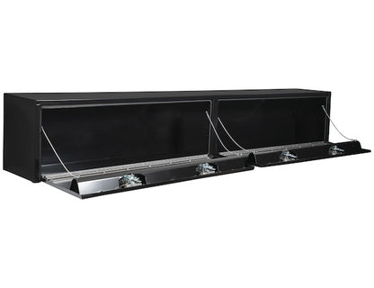 Buyers Products 96-in x 16-in x 13-in Black Steel Topsider Truck Box - 1702960