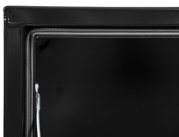 Buyers Products 96-in x 16-in x 13-in Black Steel Topsider Truck Box - 1702960