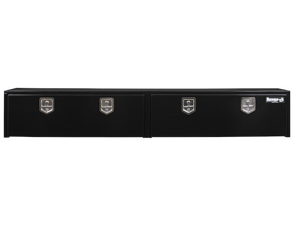 Buyers Products 96-in x 16-in x 13-in Black Steel Topsider Truck Box - 1702960