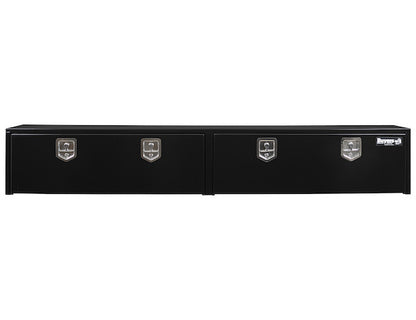 Buyers Products 96-in x 16-in x 13-in Black Steel Topsider Truck Box - 1702960