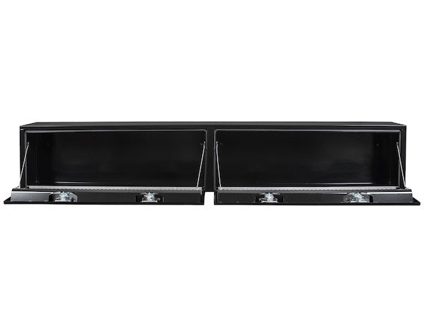 Buyers Products 96-in x 16-in x 13-in Black Steel Topsider Truck Box - 1702960