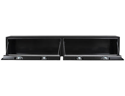 Buyers Products 96-in x 16-in x 13-in Black Steel Topsider Truck Box - 1702960