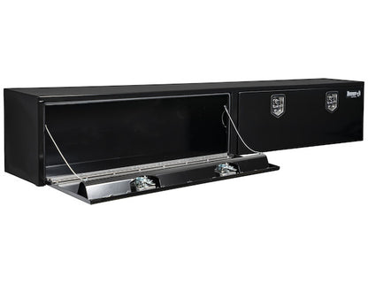 Buyers Products 96-in x 18-in x 16-in Black Steel Topsider Truck Box - 1703020