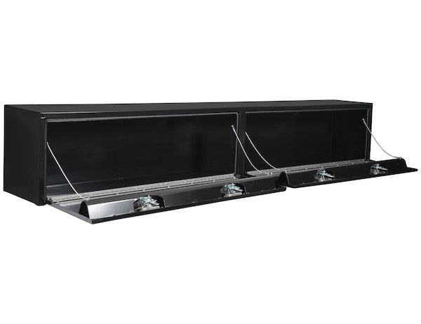 Buyers Products 96-in x 18-in x 16-in Black Steel Topsider Truck Box - 1703020