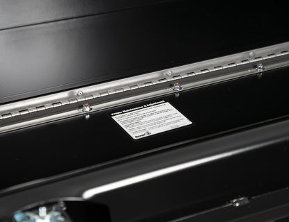 Buyers Products 96-in x 18-in x 16-in Black Steel Topsider Truck Box - 1703020