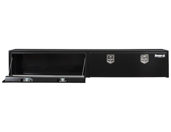Buyers Products 96-in x 18-in x 16-in Black Steel Topsider Truck Box - 1703020