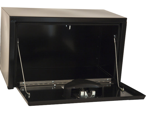 Buyers Products 24-in x 14-in x 12-in Black Steel Underbody Truck Box - 1703150