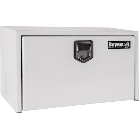 Buyers Products 30-in x 14-in x 16-in White Steel Underbody Truck Box - 1703203