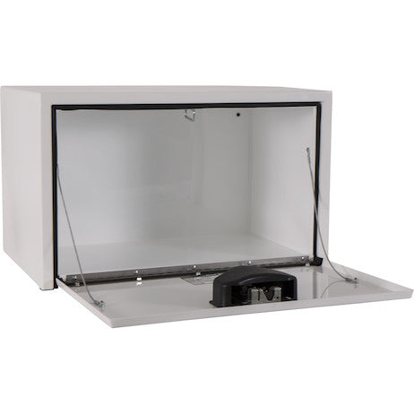 Buyers Products 30-in x 14-in x 16-in White Steel Underbody Truck Box - 1703203