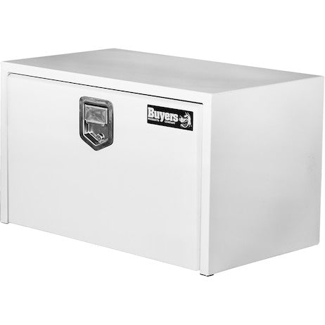 Buyers Products 30-in x 14-in x 16-in White Steel Underbody Truck Box - 1703203