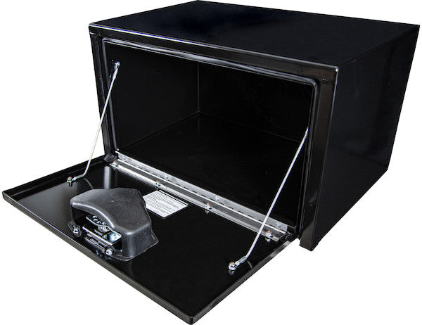 Buyers Products 24-in x 14-in x 16-in Black Steel Underbody Truck Box - 1703300