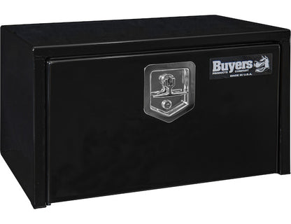 Buyers Products 24-in x 14-in x 16-in Black Steel Underbody Truck Box - 1703300