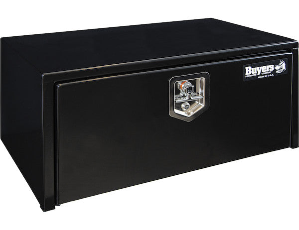 Buyers Products 30-in x 14-in x 16-in Black Steel Underbody Truck Box - 1703303