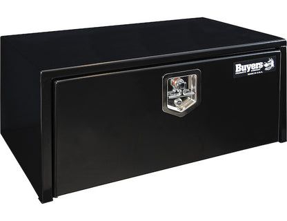Buyers Products 30-in x 14-in x 16-in Black Steel Underbody Truck Box - 1703303