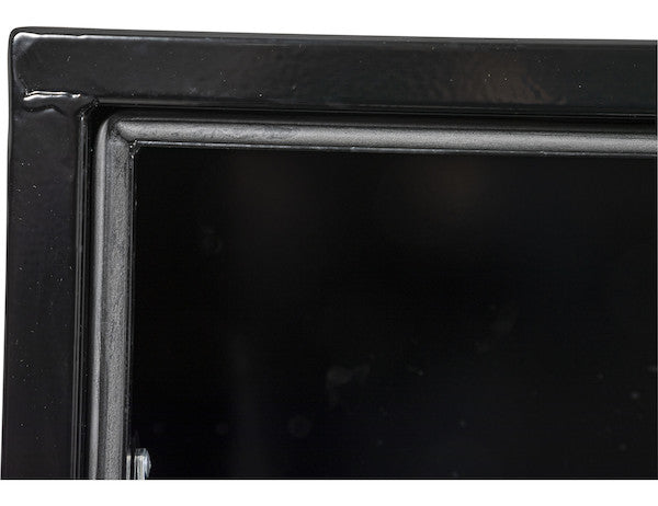 Buyers Products 15x10x24-in Black Steel Underbody Truck Box with T-HANDLE - 1703312