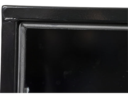 Buyers Products 15x10x24-in Black Steel Underbody Truck Box with T-HANDLE - 1703312