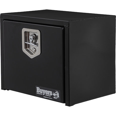 Buyers Products 15x13x18-in Black Steel Underbody Truck Box - 1703321