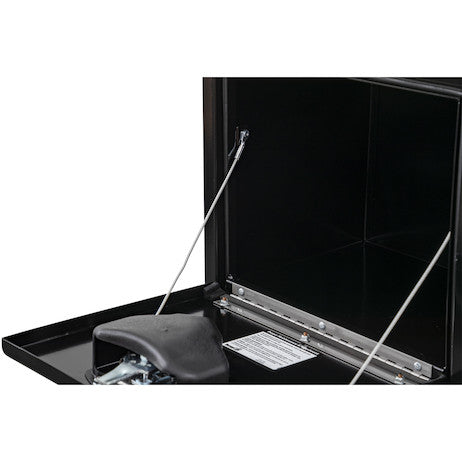 Buyers Products 15x13x18-in Black Steel Underbody Truck Box - 1703321