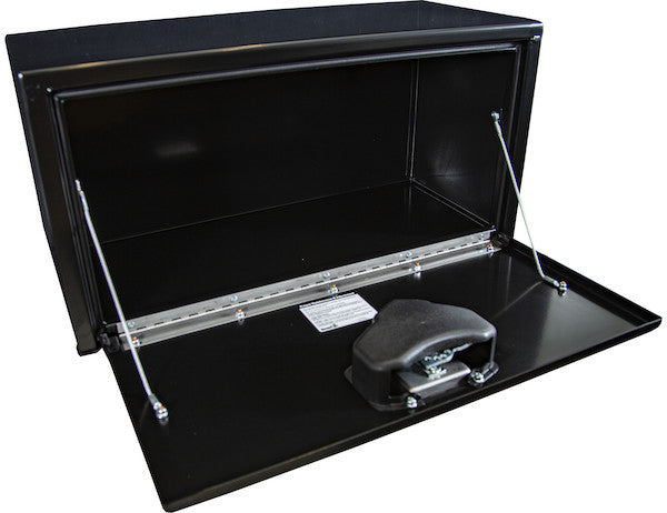 Buyers Products 30-in x 15-in x 13-in Black Steel Underbody Truck Box - 1703324