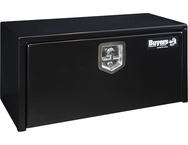 Buyers Products 30-in x 15-in x 13-in Black Steel Underbody Truck Box - 1703324