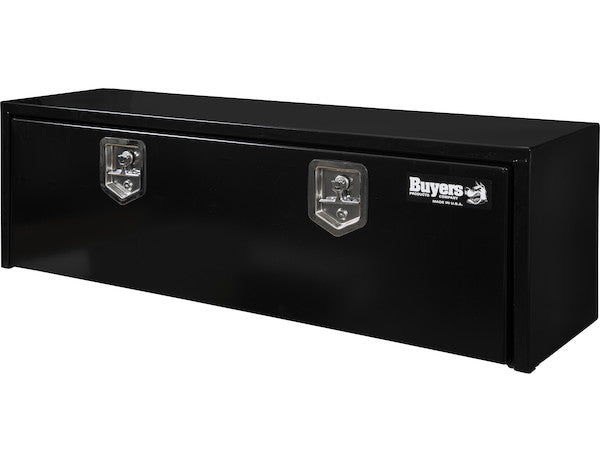 Buyers Products 48-in x 15-in x 13-in Black Steel Underbody Truck Box - 1703328