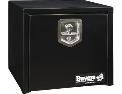 Buyers Products 18-in x 16-in x 14-in Black Steel Underbody Truck Box - 1703330