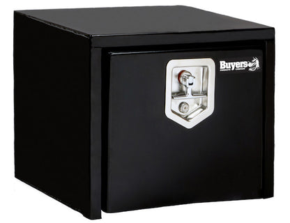 Buyers Products 18-in x 14-in x 12-in Black Steel Underbody Truck Box - 1703349