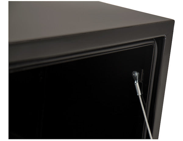 Buyers Products 48-in x 18-in x 24-in Black Steel Underbody Truck Box - 1708310