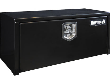 Buyers Products 30-in x 14-in x 12-in Black Steel Underbody Truck Box - 1703353