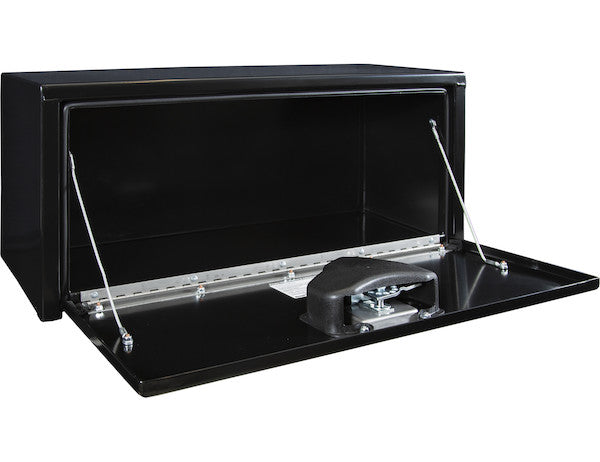 Buyers Products 30-in x 14-in x 12-in Black Steel Underbody Truck Box - 1703353