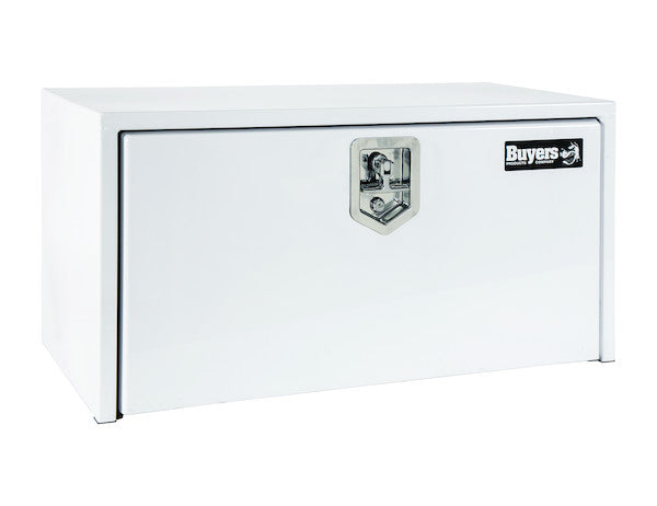 Buyers Products 14x16x30-in White Steel Underbody Truck Box - 1703403