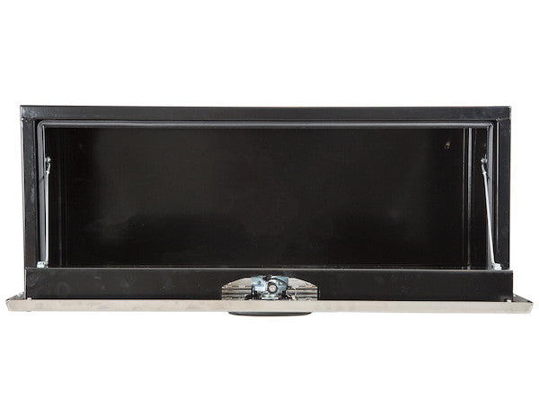 Buyers Products 18x18x36-in Black Steel Truck Box with Stainless Steel Door - 1702705