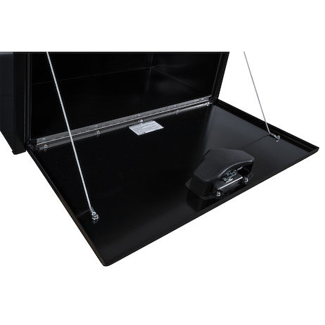 Buyers Products 30-in x 24-in x 24-in Black Steel Underbody Truck Box - 1704303
