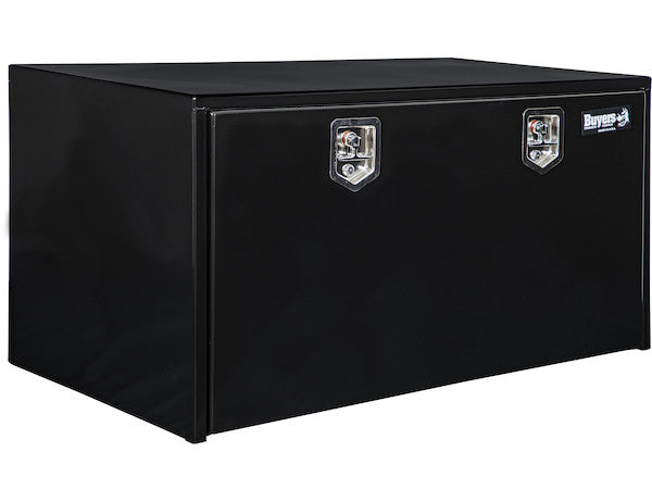 Buyers Products 48-in x 24-in x 24-in Black Steel Underbody Truck Box - 1704310