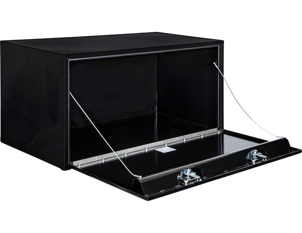 Buyers Products 48-in x 24-in x 24-in Black Steel Underbody Truck Box - 1704310