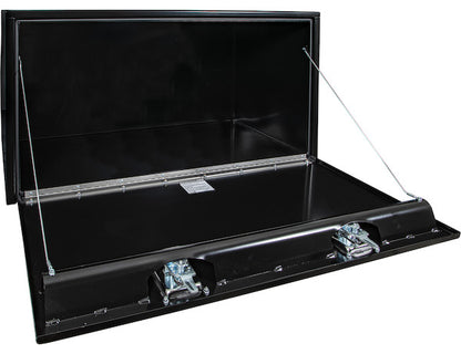 Buyers Products 48-in x 24-in x 24-in Black Steel Underbody Truck Box - 1704310