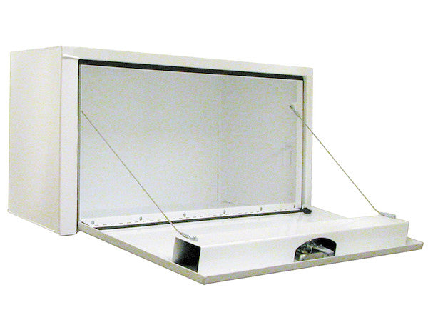 Buyers Products 36-in x 24-in x 24-in White Steel Underbody Truck Box - 1704405