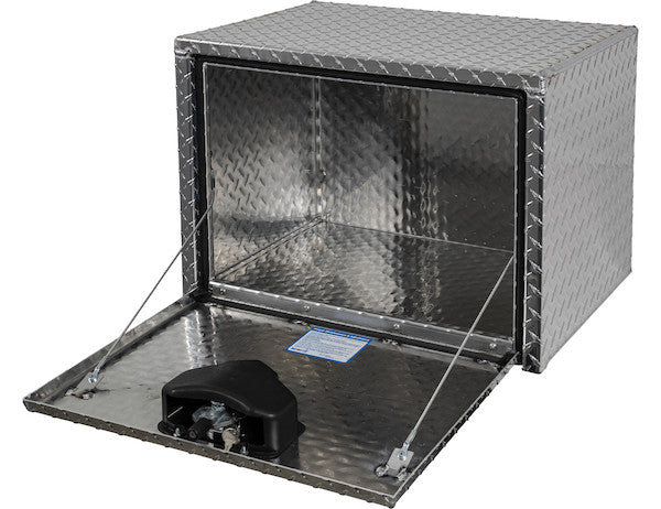Buyers Products 24-in x 24-in x 24-in Diamond Tread Aluminum Underbody Truck Box - 1705130