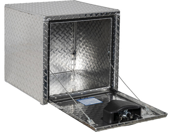 Buyers Products 18-in x 18-in x 18-in Diamond Tread Aluminum Underbody Truck Box - 1705101