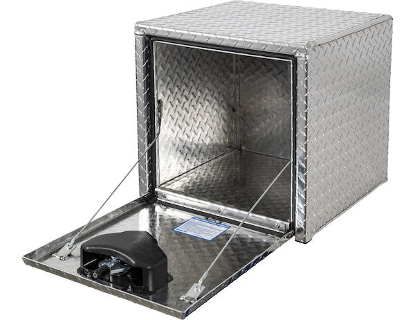 Buyers Products 18-in x 18-in x 18-in Diamond Tread Aluminum Underbody Truck Box - 1705101