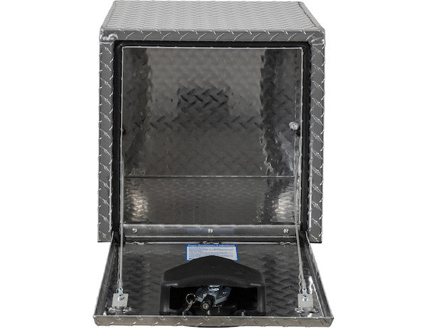 Buyers Products 18-in x 18-in x 18-in Diamond Tread Aluminum Underbody Truck Box - 1705101