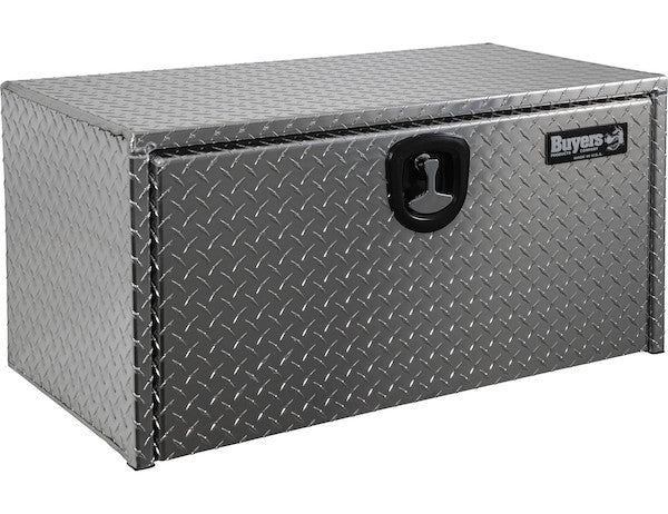 Buyers Products 18-in x 18-in x 18-in Diamond Tread Aluminum Underbody Truck Box - 1705101