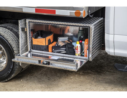 Buyers Products 36-in x 18-in x 24-in Diamond Tread Aluminum Underbody Truck Box - 1705119
