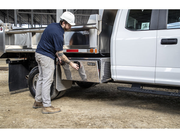 Buyers Products 18x18x48-in Diamond Tread Aluminum Underbody Truck Box - 1705110